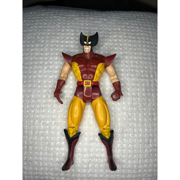 Vintage 1993 Wolverine Marvel Uncanny X-men Deluxe Action Figure By Toy Biz 10" - Picture 1 of 6